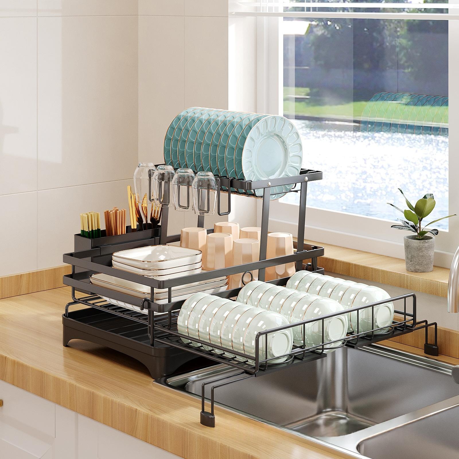 Household Kitchen Organizer Rack