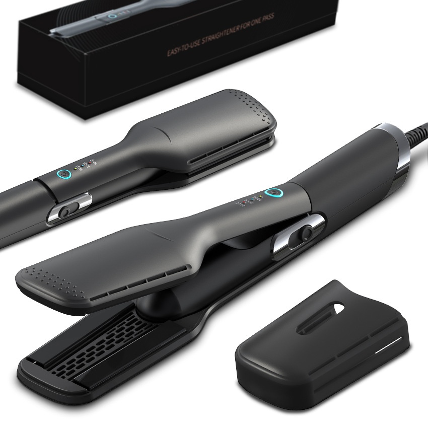 Hair Dryer Hair Straightener Two-in-one Multi-functional Wet And Dry Dual-use Electric Hair Straightener
