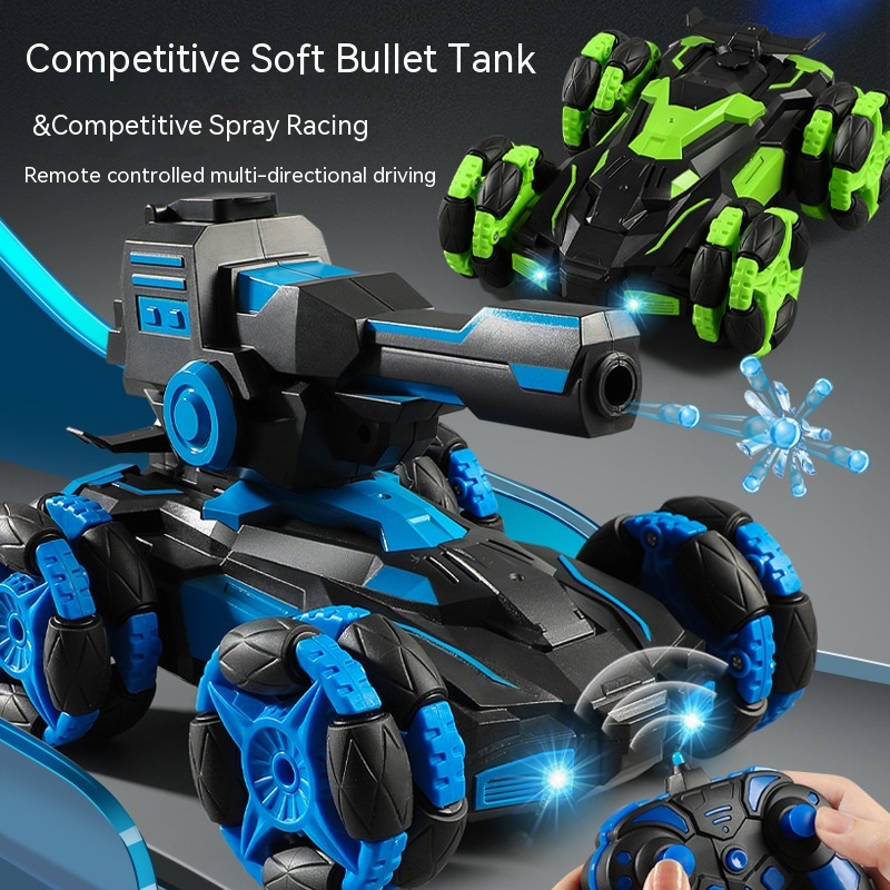 Stunt Remote Control Car Four-wheel Drive Water Bomb Electric Toy Car