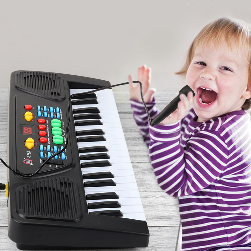 Teclado electrónico para niños