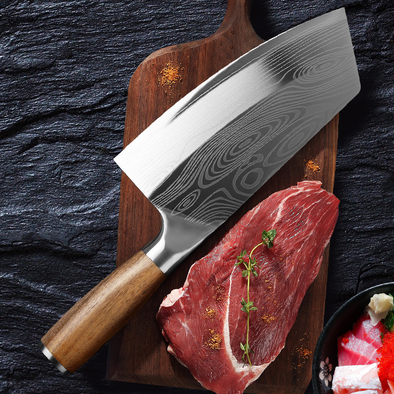 Cuchillo de cocina de acero inoxidable